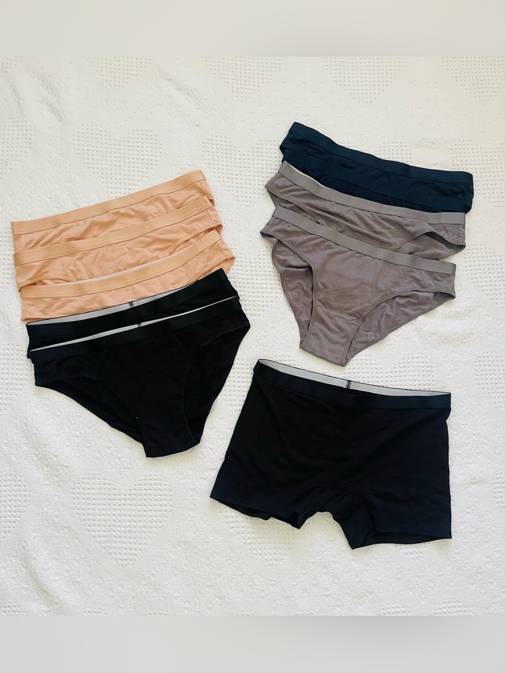 BUNDLE (10) Quince Micromodal Undies Panties Women’s Size Small Bikini Boyshort